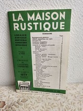 Ancien Livret La Maison Rustique 1977 Catalogue Librairie N 292 Paris 