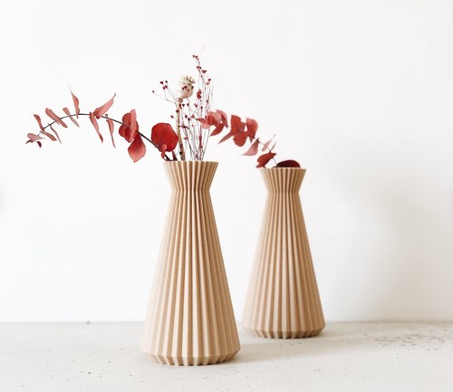 Vase origami ishi - "ishi", fleurs