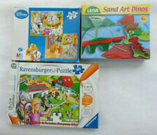 JOUET JEUX PUZZLE DISNEY LA BELLE & LE CLOCHARD LA FERME JEU DE SABLE TOY GAME