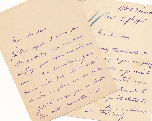 François sicard lettre - françois,