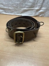 Ancien Ceinturon De Cavalerie Française  Cuir Ww2