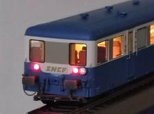 PROMO REE MODELES VB-448 Remorque Autorail Decauville XRABD8285 SNCF HO #70