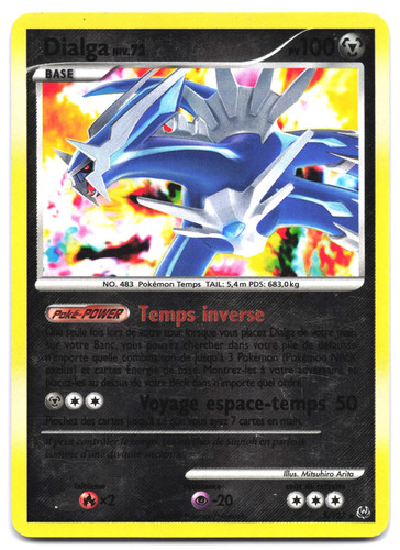 Carte pokémon dialga - pokémon,