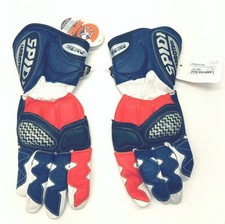 Gants Spidi carbotech taille S blanc bleu SPIDI