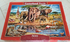 PUZZLE 500 PIECES CASTORLAND AT THE WATER'S EDGE