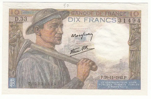 Francs mineur - 10,