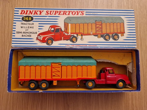 Dinky supertoys 36b tracteur - dinky,