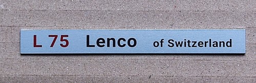 Lenco l75 switzerland - lenco, of