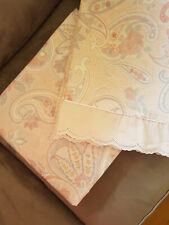 Parure de lit de qualité:drap+2 taies+housse de traversin état proche du neuf