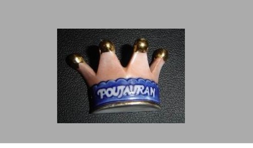 Fève publicitaire poujauran - fève,