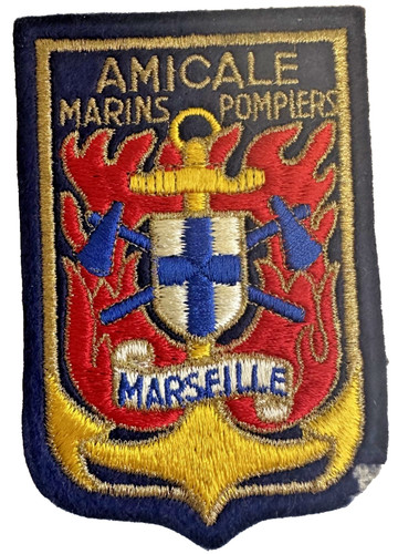 Tissu amicale marins pompiers - tissu,