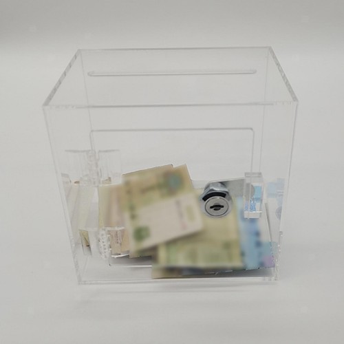 Urne transparente boîte - urne, à