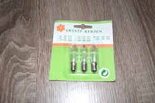 3 ampoules E10  de rechange