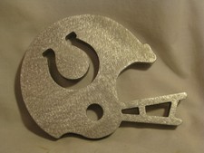 Colts Helmet laser cut out