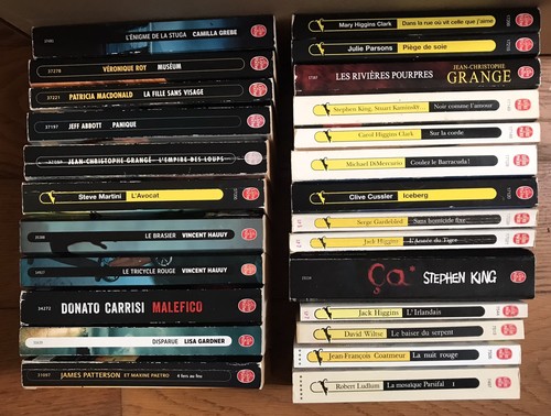 Lot livres policier - lot, 25