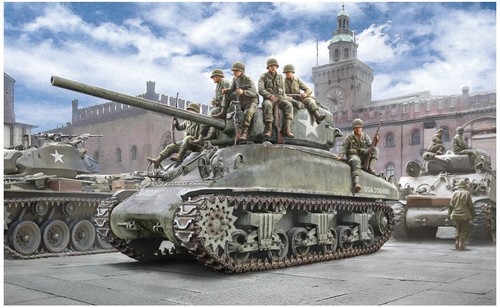 Italeri 6568 m4a1 sherman - 6568, 1/35