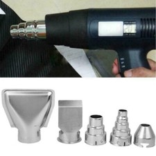 5 pièce souffleur d'air chaud pistolet à air chaud séchoir buse acier inoxydable
