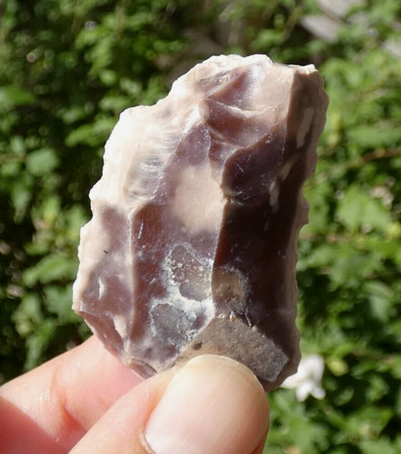 Silex rose néolithique - rose, !