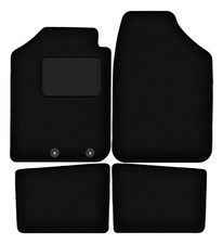 Tapis de sol en velours noir