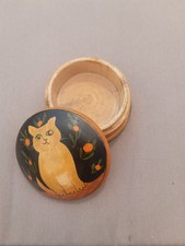 Boite À Pilule En Bois