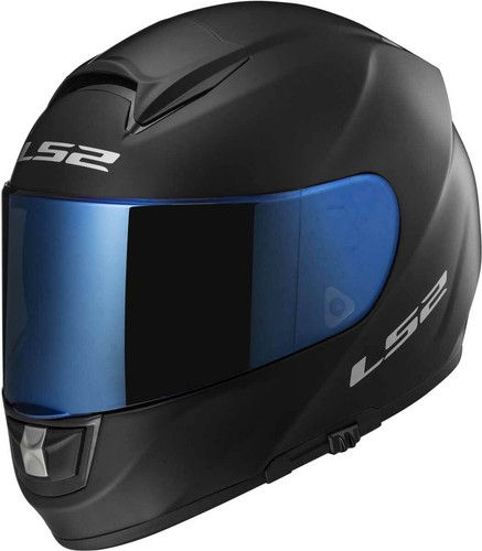 Visière iridium bleue - visière, ls2