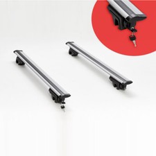 Galerie de Toit Aero Convient pour Mercedes GLK Ab Année Fab. 2008 Aluminium