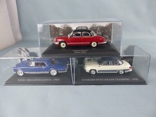 Lot de 3 miniatures 1/43 PANHARD DYNA GRAND STANDING DYNA Z FACEL VEGA NEUVES