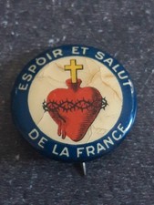 Insigne Espoir et Salut de la France WHITEHEAD ET HOAD USA christianisme N8496