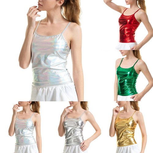 Gilet camisole brillant - de,