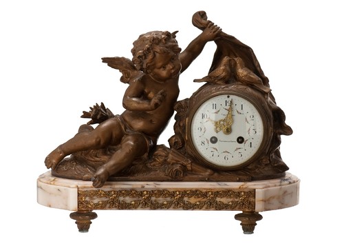 Pendule régule angelot par - régule,