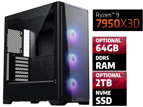 Amd ryzen 7950x3d 64gb - ryzen, 9