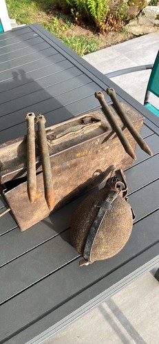 Lot gourde allemande ww2