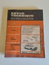 REVUE TECHNIQUE AUTOMOBILE