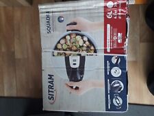 autocuiseur inox 6 litres sitram squadra cocotte minute avec panier vapeur