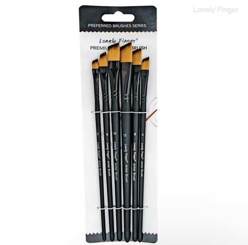 6pcs pinceaux peinture - pinceaux,