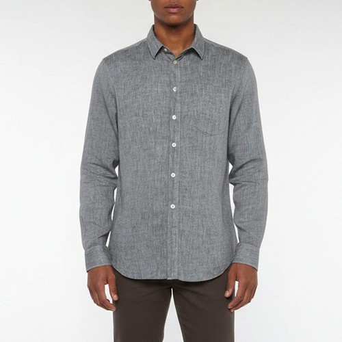 Chemise boutonnée lin - chemise,
