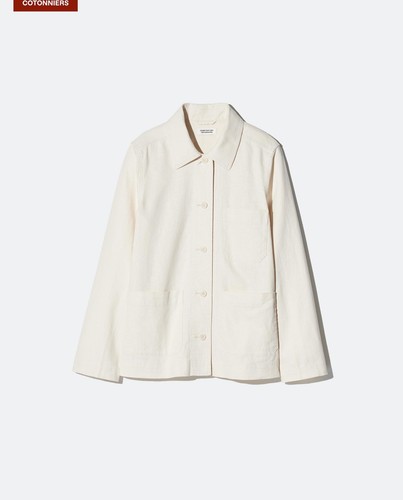 Veste coton lin - coton, uniqlo