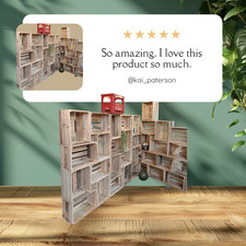 caisses en bois ,cajettes x3