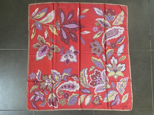 Foulard carré soie celine - en,