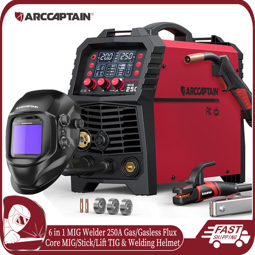 Arccaptain mig welder 250a - mig,