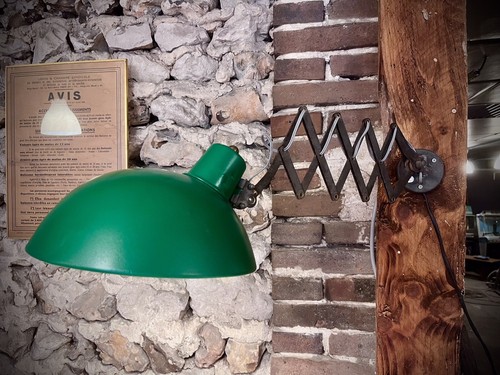 Ancienne lampe atelier - lampe, d’atelier