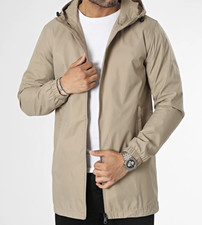 Veste imperméable à capuche beige FD81Q87-5 Frilivin (ev)