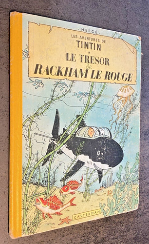 Tintin trésor rackham - tintin, de