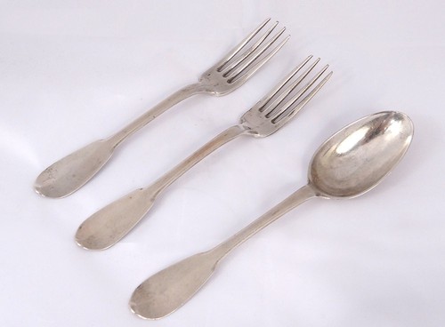 Couvert fourchette argent