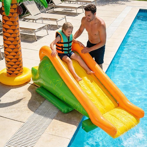 Toboggan gonflable pour