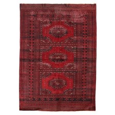 Tapis Ancien Asiatique Laine