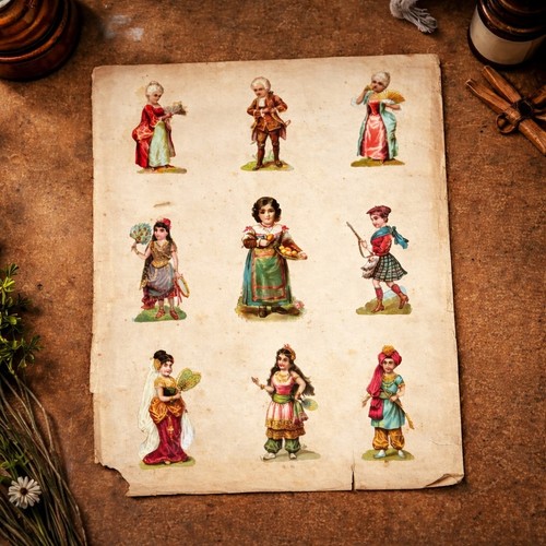Planche feuille d album - planche, /