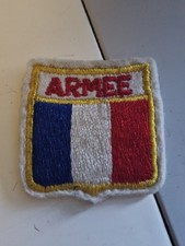 PATCH  ECUSSON TISSU FRANCE Militaire Armée Francaise