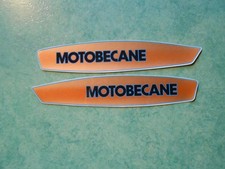Paire autocollants réservoir Motobécane 51 super réf: 24908 neuf ancien stock