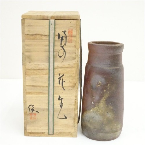 Vase ikebana japonais bizen - ikebana,